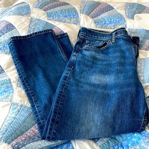 Banana Republic high-rise straight jeans